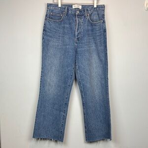 Denim Forum Farrah high rise wide leg Jeans